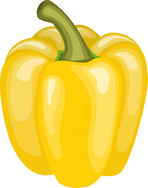 Yellow pepper icon